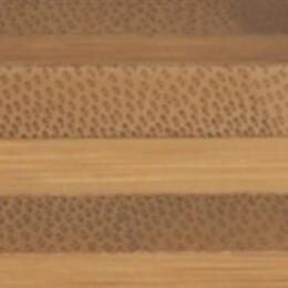 Close-up of the natural laminated bamboo finish
